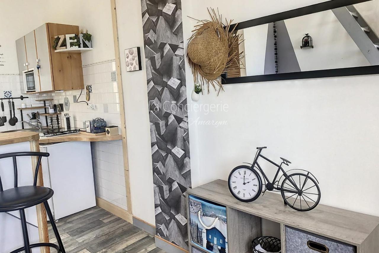 Apartamento Rêves Salés avec vue mer imprenable Ault Exterior foto