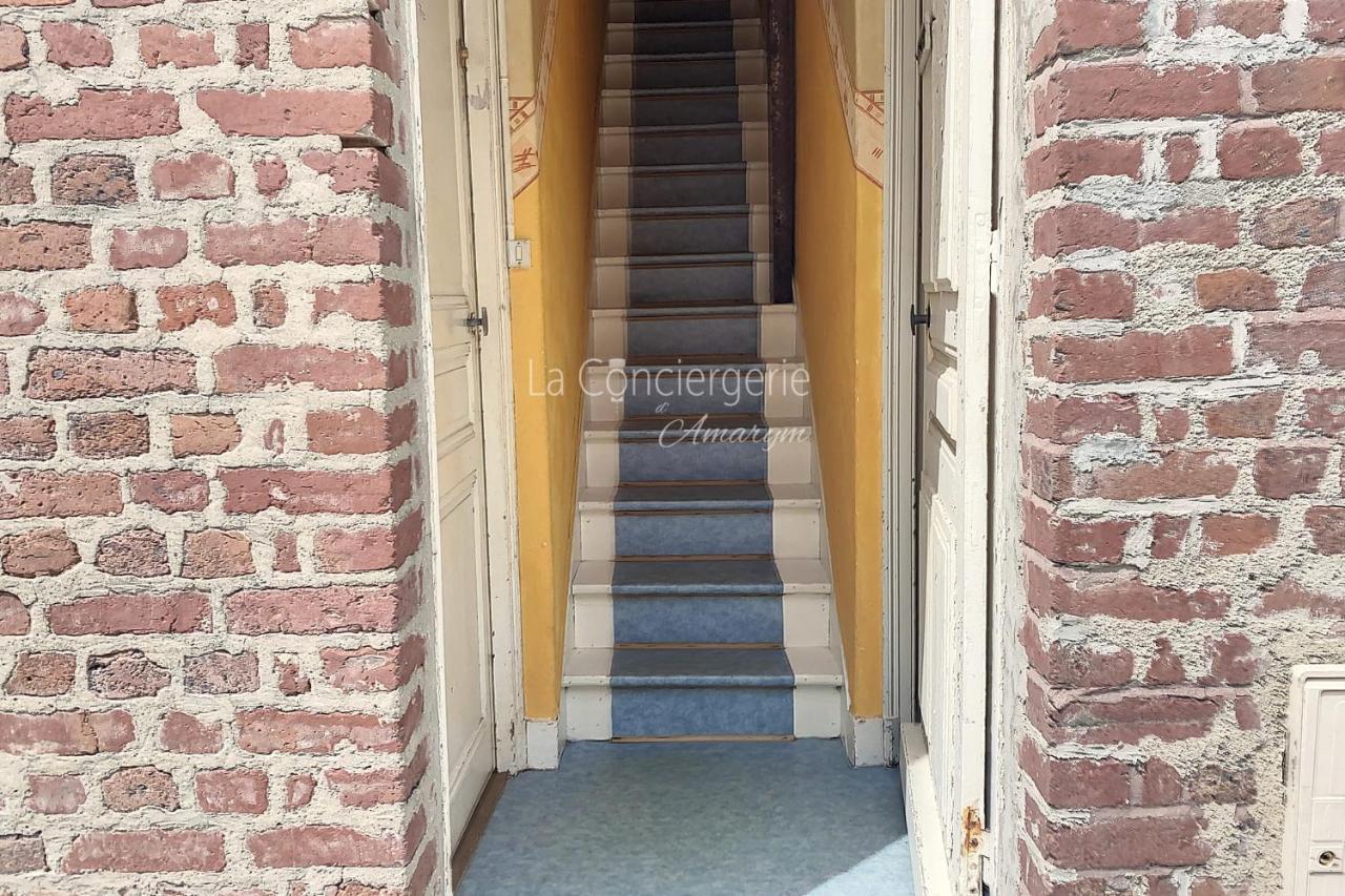 Apartamento Rêves Salés avec vue mer imprenable Ault Exterior foto