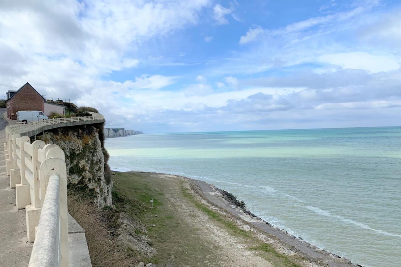 Apartamento Rêves Salés avec vue mer imprenable Ault Exterior foto