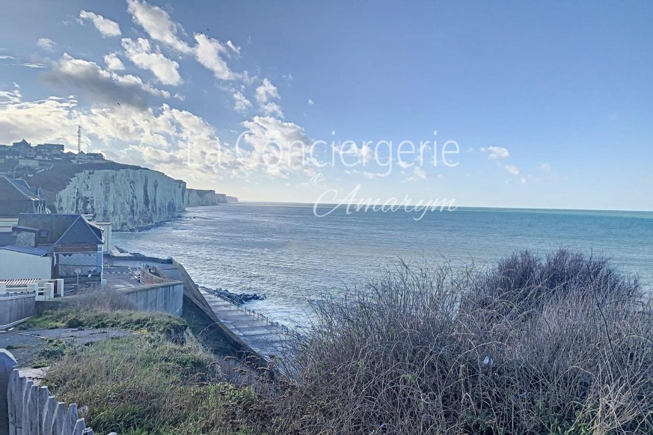 Apartamento Rêves Salés avec vue mer imprenable Ault Exterior foto