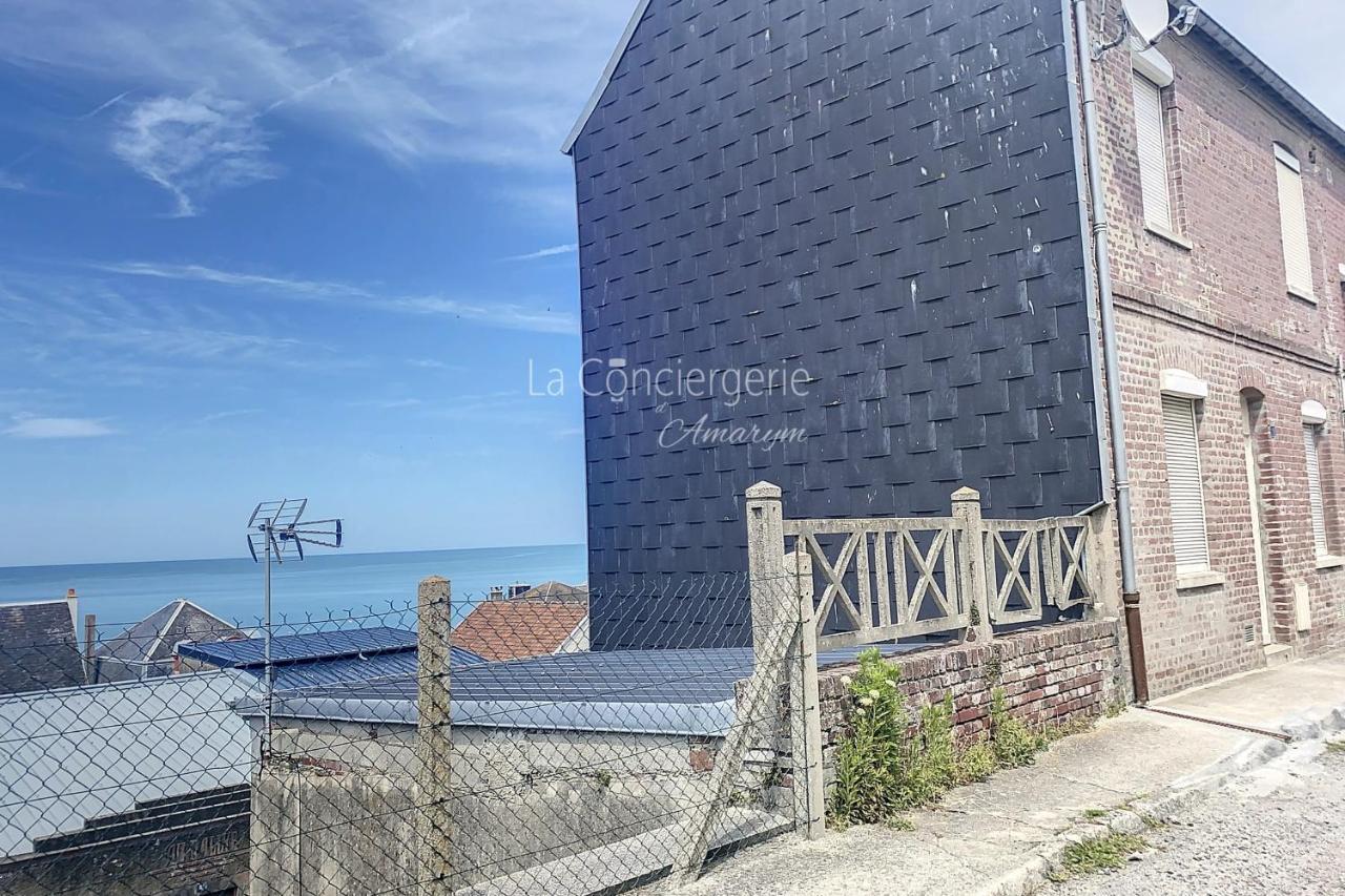 Apartamento Rêves Salés avec vue mer imprenable Ault Exterior foto
