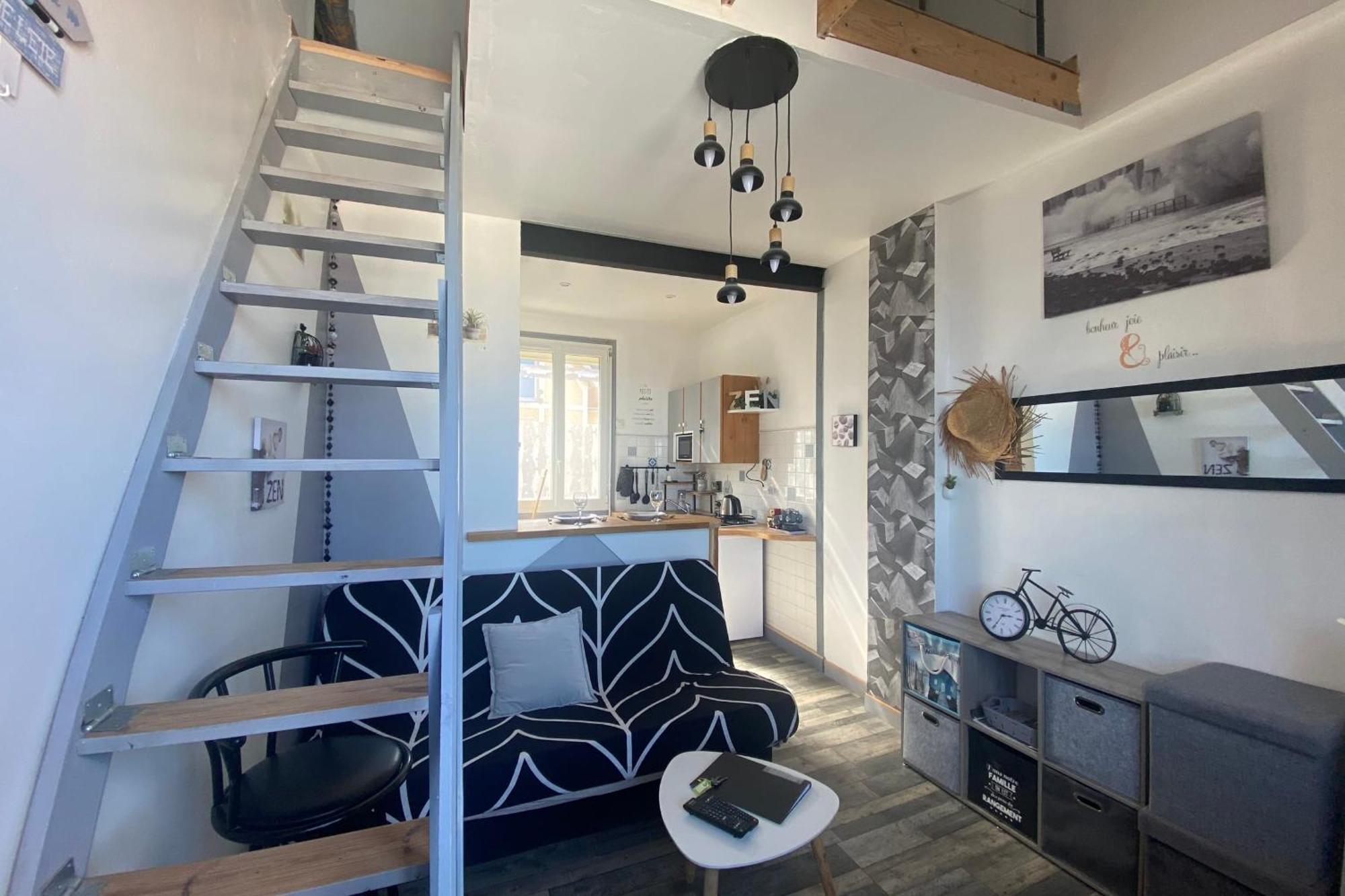 Apartamento Rêves Salés avec vue mer imprenable Ault Exterior foto